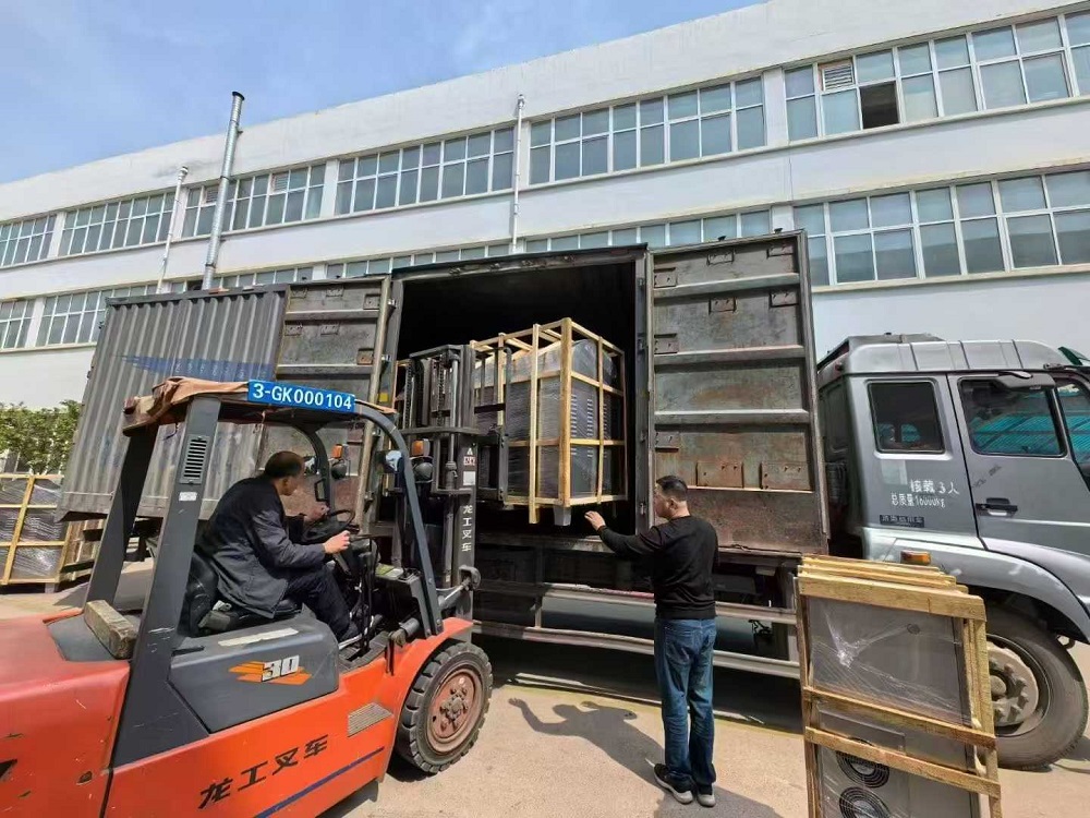 A number of roasting machines shipped all over the country
