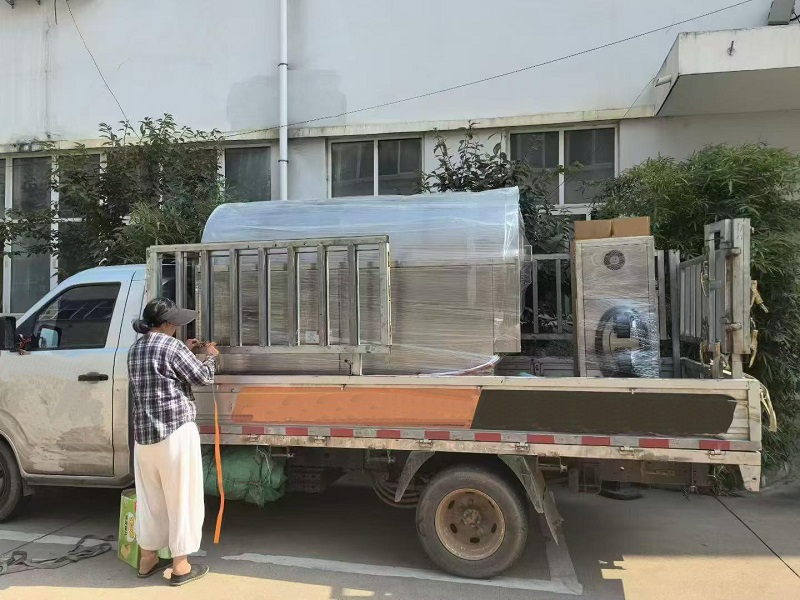 Large electromagnetic roasting machine has been dispatched