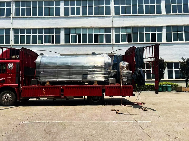 The machine ordered by the Thai customer has been dispatched.